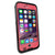 iPhone 6S+/6+ Plus Waterproof Case, Punkcase SpikeStar Red Thin Fit 6.6ft Underwater IP68 | Warranty (Color in image: light blue)