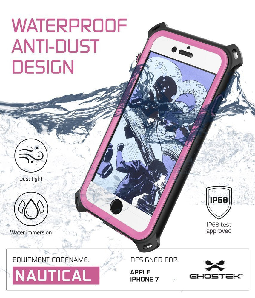 WATERPROOF ANTI-DUST DESIGN Dust tight aS Water immersion IP68 Certified test approved EQUIPMENT CODENAME: DESIGNED FOR so NAUTICAL ie eH (Color in image: Green)