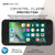 iPhone 7 Waterproof IP68 Case, Punkcase [Light Green] [StudStar Series] [Slim Fit] [Dirt/Snow Proof] (Color in image: teal)