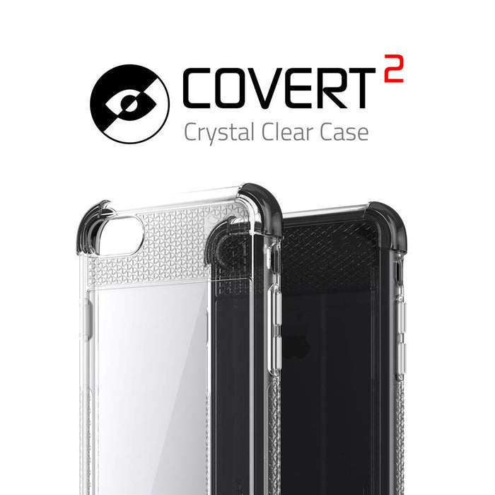 iPhone 7 Case, Ghostek Covert 2 Series for iPhone 7 & iPhone 7 Protective Case [BLACK] (Color in image: Orange)