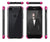 iPhone 7 Case, Ghostek Covert 2 Series for iPhone 7 Protective Case [PINK] (Color in image: White)