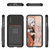 iPhone 8 Case, Ghostek Exec 2 Series for iPhone 8 Protective Wallet Case [BLACK] (Color in image: Brown)