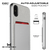 iPhone 8 Case , Ghostek Exec 2 Series for iPhone 8 Protective Wallet Case [BROWN] (Color in image: Black)