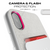 iPhone 8 Case , Ghostek Exec 2 Series for iPhone 8 Protective Wallet Case [BROWN] (Color in image: Silver)