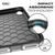 iPhone 8 Case, Ghostek Exec 2 Series for iPhone 8 Protective Wallet Case [SILVER] 