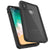 iPhone X Case, Punkcase [Extreme Series] [Slim Fit] [IP68 Certified] [Shockproof] [Snowproof] [Dirproof] Armor Cover W/ Built In Screen Protector for Apple iPhone 10 [BLACK] (Color in image: Light Green)