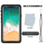 iPhone X Case, Punkcase [Extreme Series] [Slim Fit] [IP68 Certified] [Shockproof] [Snowproof] [Dirproof] Armor Cover W/ Built In Screen Protector for Apple iPhone 10 [BLACK] 