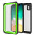 iPhone X Case, Punkcase [Extreme Series] [Slim Fit] [IP68 Certified] [Shockproof] [Snowproof] [Dirproof] Armor Cover W/ Built In Screen Protector for Apple iPhone 10 [LIGHT GREEN] (Color in image: Black)
