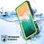 iPhone X Case, Punkcase [Extreme Series] [Slim Fit] [IP68 Certified] [Shockproof] [Snowproof] [Dirproof] Armor Cover W/ Built In Screen Protector for Apple iPhone 10 [LIGHT GREEN] (Color in image: Teal)