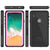 iPhone X Case, Punkcase [Extreme Series] [Slim Fit] [IP68 Certified] [Shockproof] [Snowproof] [Dirproof] Armor Cover W/ Built In Screen Protector for Apple iPhone 10 [PINK] (Color in image: Black)