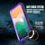 iPhone X Case, Punkcase [Extreme Series] [Slim Fit] [IP68 Certified] [Shockproof] [Snowproof] [Dirproof] Armor Cover W/ Built In Screen Protector for Apple iPhone 10 [PURPLE] (Color in image: Light Blue)