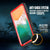 iPhone X Case, Punkcase [Extreme Series] [Slim Fit] [IP68 Certified] [Shockproof] [Snowproof] [Dirproof] Armor Cover W/ Built In Screen Protector for Apple iPhone 10 [Red] (Color in image: Light Green)