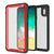 iPhone X Case, Punkcase [Extreme Series] [Slim Fit] [IP68 Certified] [Shockproof] [Snowproof] [Dirproof] Armor Cover W/ Built In Screen Protector for Apple iPhone 10 [Red] (Color in image: Pink)