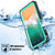 iPhone X Case, Punkcase [Extreme Series] [Slim Fit] [IP68 Certified] [Shockproof] [Snowproof] [Dirproof] Armor Cover W/ Built In Screen Protector for Apple iPhone 10 [Teal] (Color in image: Pink)