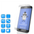 Galaxy S6 Edge Plus Clear Punkcase Glass SHIELD Tempered Glass Screen Protector 0.33mm Thick 9H (Color in image: White)