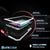 Galaxy S6 EDGE  Case, PUNKcase Metallic White Shockproof  Slim Metal Armor Case (Color in image: black)