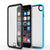 Apple iPhone 8 Waterproof Case, PUNKcase CRYSTAL 2.0 Light Blue  W/ Attached Screen Protector  | Warranty (Color in image: Light Blue)