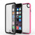 Apple iPhone 8 Waterproof Case, PUNKcase CRYSTAL 2.0 Pink W/ Attached Screen Protector  | Warranty (Color in image: Pink)