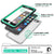 iPhone 6/6S Waterproof Case, PUNKcase CRYSTAL Teal W/ Attached Screen Protector  | Warranty (Color in image: pink)