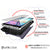 Galaxy Note 5 Case PunkCase Galactic Charcoal Series Slim Armor Soft Cover Case w/ Tempered Glass (Color in image: silver)