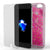 iPhone 8 Case, PunkCase LIQUID Pink Series, Protective Dual Layer Floating Glitter Cover (Color in image: gold)