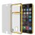 iPhone 8 Case, PUNKCASE® LUCID Gold Series | Card Slot | SHIELD Screen Protector | Ultra fit (Color in image: Black)