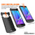 Galaxy Note 5 Battery Case, Punkcase 5000mAH Charger Case W/ Screen Protector | IntelSwitch [Black] (Color in image: White)
