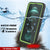 iPhone 13 Mini  Waterproof Case, Punkcase [Extreme Series] Armor Cover W/ Built In Screen Protector [Light Green] (Color in image: White)