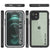 iPhone 13 Mini  Waterproof Case, Punkcase [Extreme Series] Armor Cover W/ Built In Screen Protector [White] (Color in image: Teal)