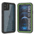 iPhone 13 Pro  Waterproof Case, Punkcase [Extreme Series] Armor Cover W/ Built In Screen Protector [Light Green] (Color in image: Light Green)