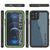 iPhone 13 Pro  Waterproof Case, Punkcase [Extreme Series] Armor Cover W/ Built In Screen Protector [Light Green] (Color in image: Red)