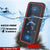 iPhone 13 Pro  Waterproof Case, Punkcase [Extreme Series] Armor Cover W/ Built In Screen Protector [Red] (Color in image: Light Green)