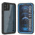 iPhone 13 Pro  Waterproof Case, Punkcase [Extreme Series] Armor Cover W/ Built In Screen Protector [Light Blue] (Color in image: Light Blue)