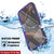 Wasserdichte Hülle für iPhone 16 Pro Max, Punkcase SpikeStar Purple Series | Dünne Passform, 2 m, Unterwasser-IP68