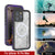 Wasserdichte Hülle für iPhone 16 Pro Max, Punkcase SpikeStar Purple Series | Dünne Passform, 2 m, Unterwasser-IP68