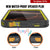 Wasserdichte Hülle für iPhone 16 Pro, Punkcase [Extreme Series] Panzerhülle mit integriertem Displayschutz [Gelb]