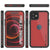iPhone 12 Mini Waterproof IP68 Case, Punkcase [Red] [StudStar Series] [Slim Fit] (Color in image: Teal)