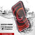 iPhone 12 Mini Waterproof IP68 Case, Punkcase [Pink] [StudStar Series] [Slim Fit] [Dirtproof] (Color in image: Teal)