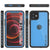 iPhone 12 Mini Waterproof IP68 Case, Punkcase [Light blue] [StudStar Series] [Slim Fit] [Dirtproof] (Color in image: Clear)