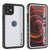 iPhone 12 Mini Waterproof IP68 Case, Punkcase [White] [StudStar Series] [Slim Fit] [Dirtproof] (Color in image: White)