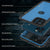 iPhone 12 Pro Max Waterproof IP68 Case, Punkcase [Light blue] [StudStar Series] [Slim Fit] [Dirtproof] (Color in image: White)
