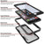 iPhone 6/6S Waterproof Case, Ghostek Atomic 2.0 Space Gray W/ Attached Screen Protector | Slim Fit (Color in image: gold)