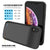 iPhone 11 Pro Max Battery Case, PunkJuice 5000mAH Fast Charging Power Bank W/ Screen Protector | [Black] (Color in image: gold)