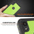 iPhone XR Waterproof IP68 Case, Punkcase [Light green] [StudStar Series] [Slim Fit] [Dirtproof] (Color in image: white)