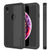 iPhone XR Waterproof IP68 Case, Punkcase [Black] [StudStar Series] [Slim Fit] (Color in image: black)