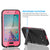 Galaxy S6 Waterproof Case, Punkcase SpikeStar Pink Water/Shock/Dirt/Snow Proof | Lifetime Warranty (Color in image: teal)