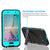 Galaxy S6 Waterproof Case, Punkcase SpikeStar Teal Water/Shock/Dirt/Snow Proof | Lifetime Warranty (Color in image: pink)