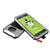 Galaxy S7 EDGE  Case, PUNKcase Metallic Silver Shockproof  Slim Metal Armor Case (Color in image: neon)