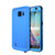 Galaxy S6 Waterproof Case PunkCase StudStar Light Blue Thin 6.6ft Underwater IP68 Shock/Dirt Proof (Color in image: light blue)