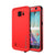 Galaxy S6 Waterproof Case PunkCase StudStar Red Thin 6.6ft Underwater IP68 Shock/Dirt/Snow Proof (Color in image: red)